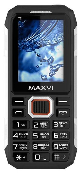 MAXVI T2, 2 SIM, черный