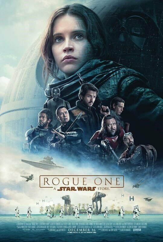 Плакат, постер на бумаге Изгой-один: Звездные войны. Истории (Rogue One A Star Wars Story), Гарет Эдвардс. Размер 21 х 30 см