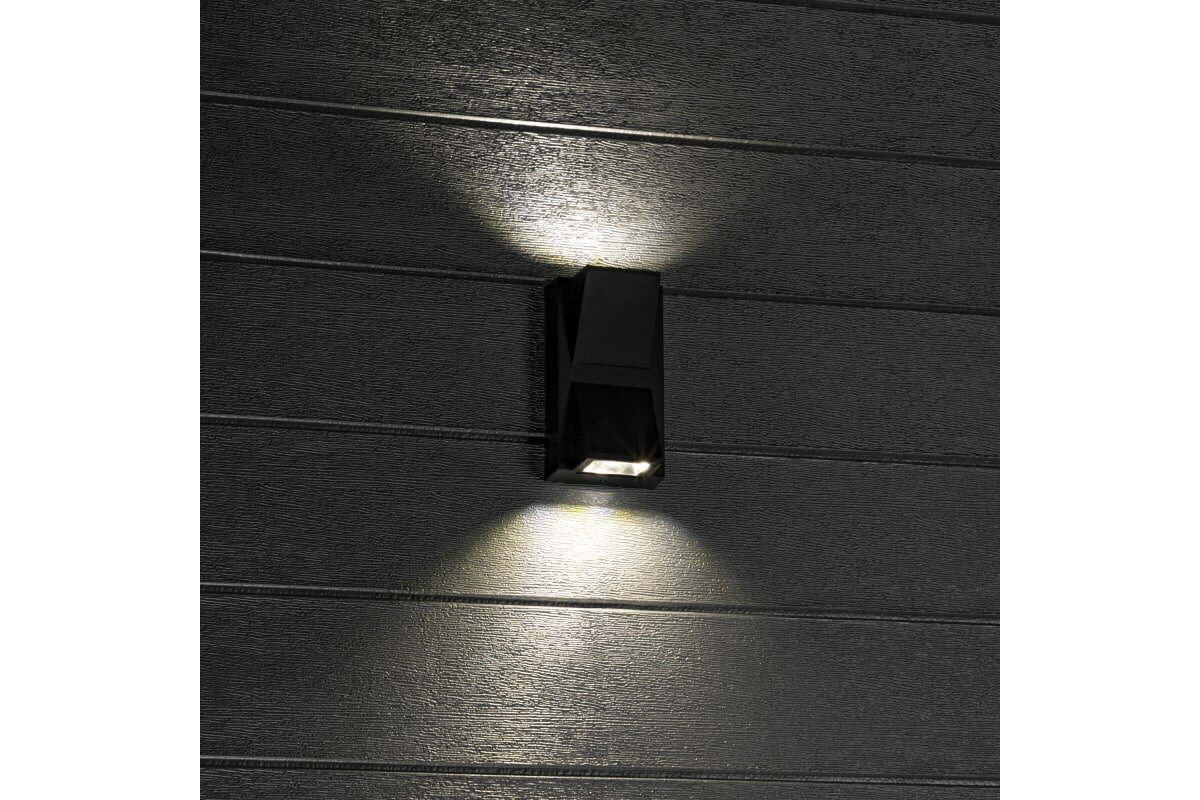 Светильник светодиодный накладной duwi NUOVO LED, 6Вт, 4200К, 360Лм, IP54, пластик, черный, 24777 1 - фотография № 10