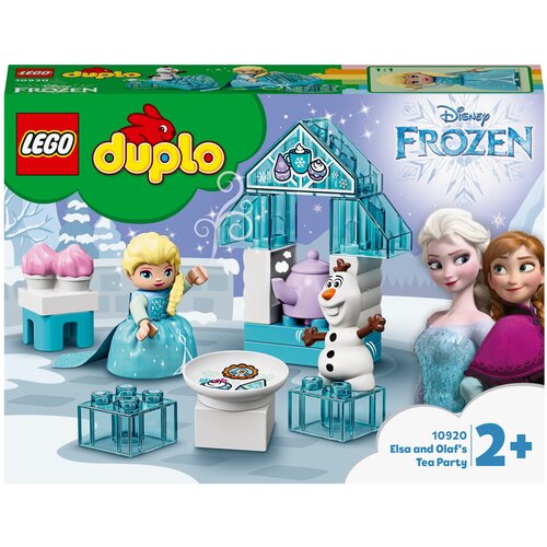 конструктор lego duplo 10526 питер пэн в гостях у джейка 39 дет Конструктор LEGO DUPLO Disney Princess 10920 Чаепитие у Эльзы и Олафа, 17 дет.