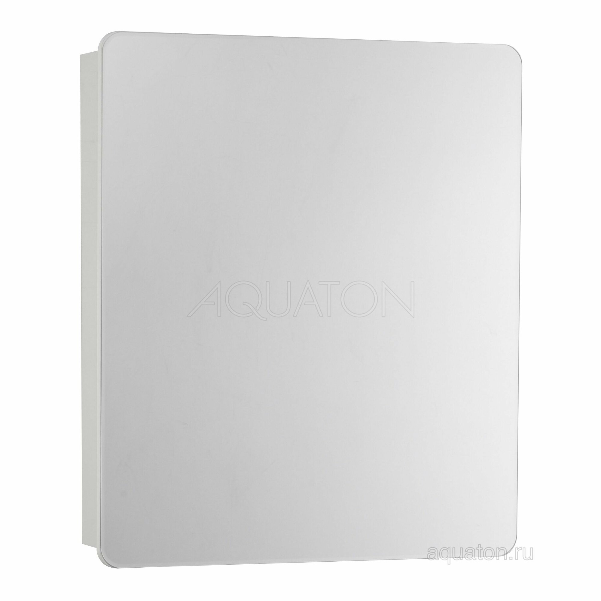Зеркало-шкаф Aquaton Скай 55 Белый Глянец