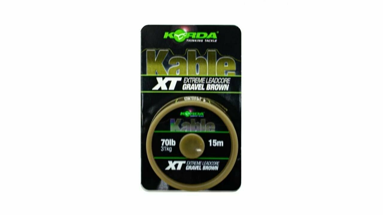 Поводковый материал Korda N-Trap Semi-stiff 20lb Silt