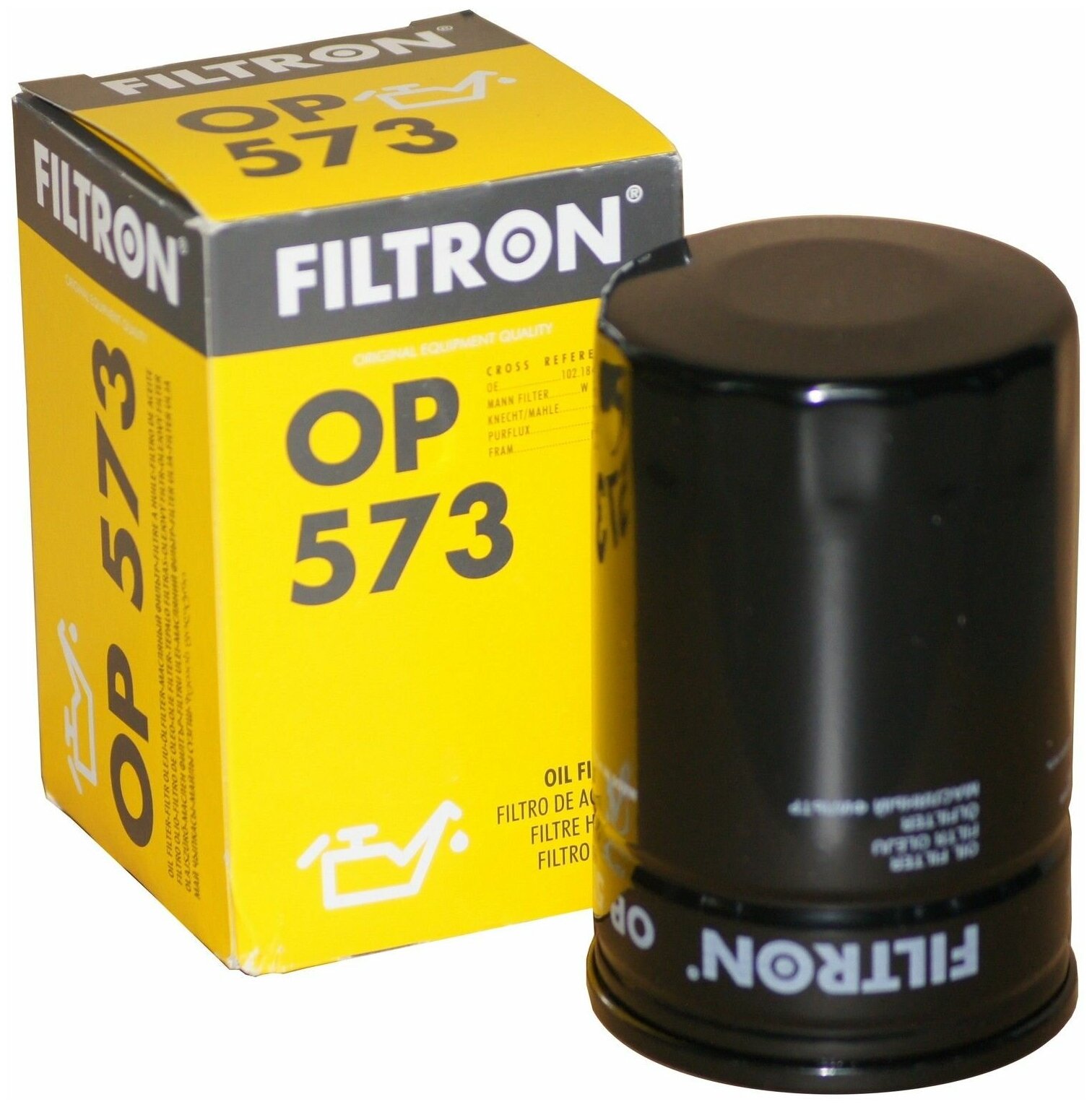 Масляный фильтр FILTRON OP 573