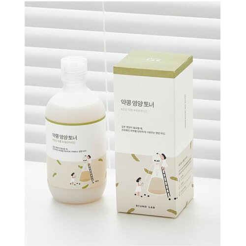 RoundLab / Питательный тонер на основе соевых бобов Round Lab Soybean Nourishing Toner, 300 мл