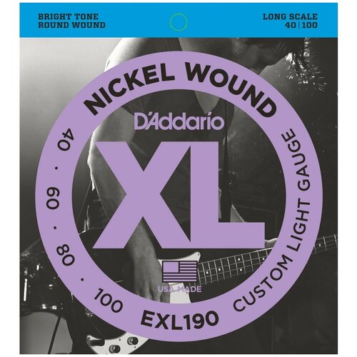фото D'addario exl190 струны для 4-струнной бас-гитары