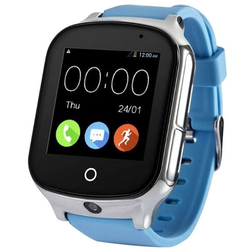 Детские умные часы Smart Baby Watch T100 A19 Wi-Fi голубой 419000₽