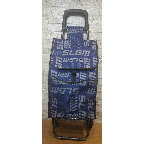 Сумка-тележка тележка для багажа , 35 л, 30х91, синий
