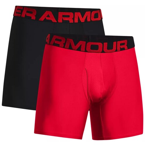 фото Under armour набор трусов боксеры ua tech 6in boxerjock, 2 шт., размер lg, red/black