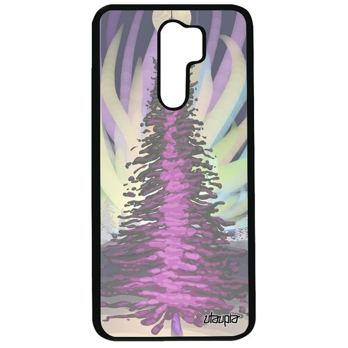 фото Чехол для смартфона xiaomi redmi 9, "зимняя ель" зима лес utaupia