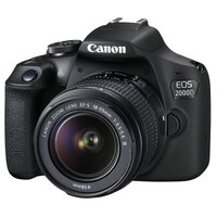 Фотоаппарат Canon EOS 2000D Kit EF-S 18-55mm f/3.5-5.6 III, черный