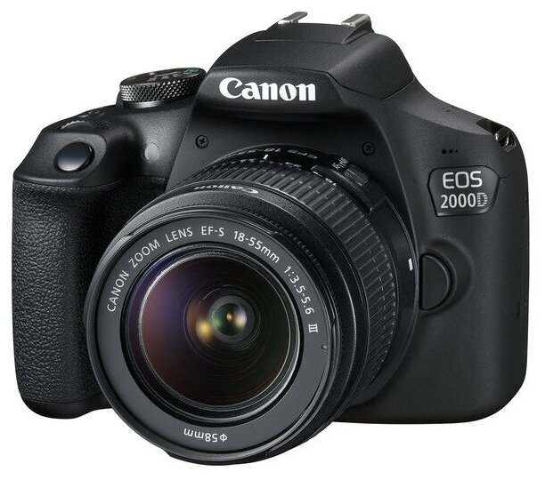 Цифровой зеркальный фотоаппарат Canon EOS 2000D Kit 18-55 DC III