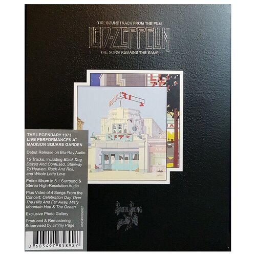 LED ZEPPELIN THE SONG REMAINS THE SAME BluRay Audio Digipack Slipcase 5