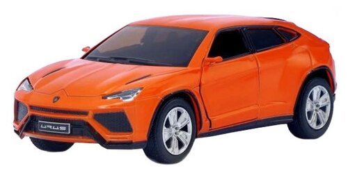 Машинка Kinsmart Lamborghini Urus (KT5368W) 1:38, 12.5 см, оранжевый