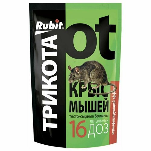 Родентицид Три кота, от крыс и мышей, 150 г