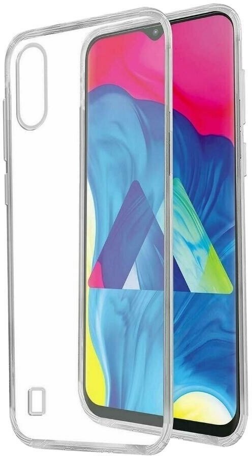 Чехол для Samsung Galaxy A01, силиконовый, прозрачный