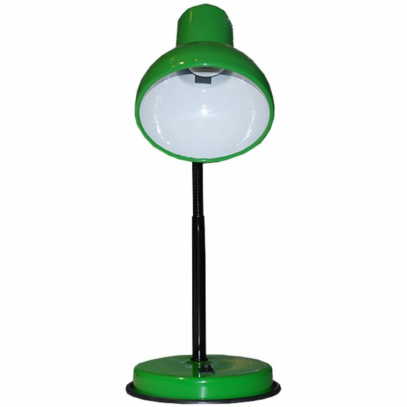 Светильник настольный на подставке Трансвит НТ2077А Зеленый весенний