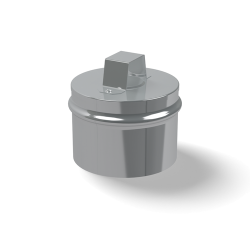 Заглушка для ревизии Ф130 (430/0,5) CORAX внутренняя заглушка для ревизии ferrum 430 0 5 мм ф130