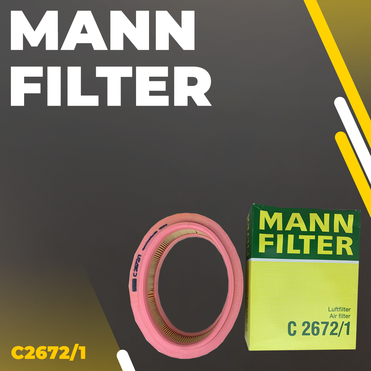 [C26721] MANN-FILTER Фильтр воздушный - фото №14