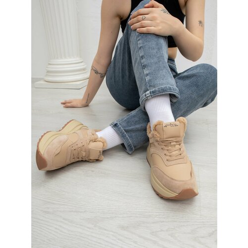 фото Кроссовки sopra footwear, полнота 7, размер 40, бежевый