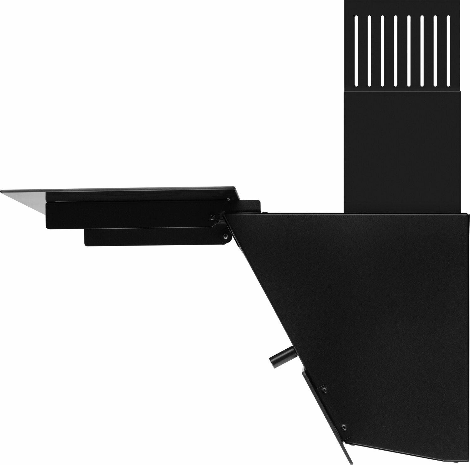 Купольная вытяжка Weissgauff Yota 606 Touch Double Black Glass, Алюминиевый жировой фильтр, Низкий уровень шума — фото 1