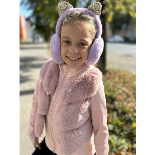 Шапка , демисезон/зима, размер 52/58, фиолетовый