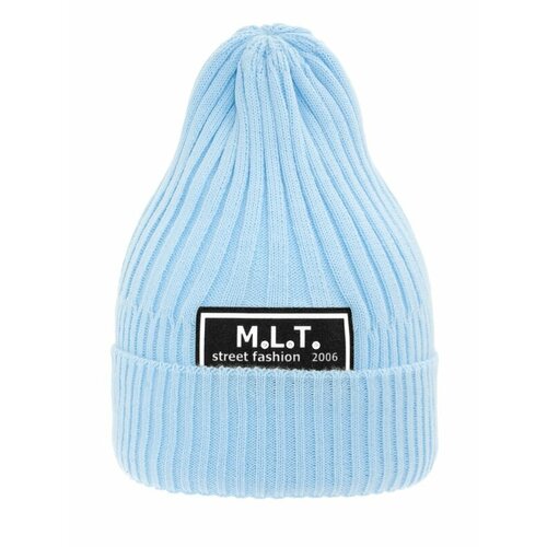 Шапка mialt, размер 54-56, голубой шапка didriksons размер 56 голубой