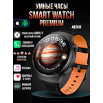 Смарт часы LK4 PRO Умные часы PREMIUM Series Smart Watch AMOLED, iOS, Android, 3 ремешка, Bluetooth звонки, Уведомления - изображение