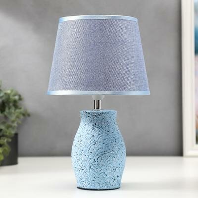 Лампа декоративная RISALUX 16249/1BL, E14, 40 Вт, голубой - фотография № 4