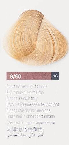 Изображение товара Краска для волос Lakme Chroma 9/60, светлый блондин коричневый, безаммиачная, перманентная, 60 мл