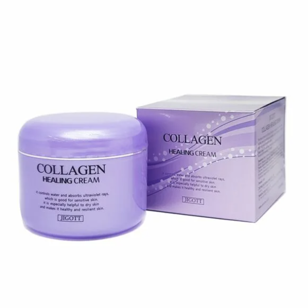 Питательный ночной крем с коллагеном [Jigott] Collagen Healing Cream
