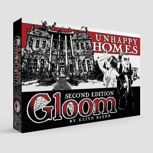 Настольная игра Gloom: Unhappy Homes (2 издание) на английском языке