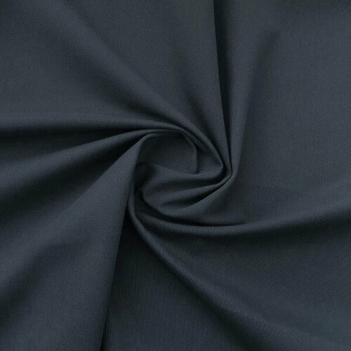 Ткань денимовая темно-синяя 100х155 см