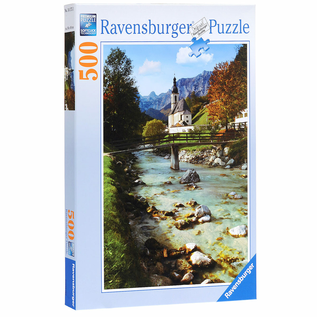 Ravensburger Пазл "Горная Бавария", 500 элементов