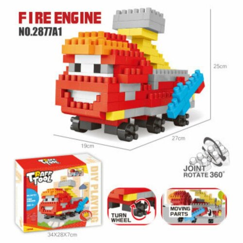 Конструктор 2877A1 Duplo Пожарная машина 34х28х7 см конструктор lego duplo 10969 fire truck set пожарная машина с мигалкой 21 дет