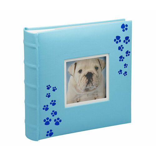 Фотоальбом Fotografia 10x15 см 200 фото, книжный переплет, детский, «Лапки», FA-EBBM200-818