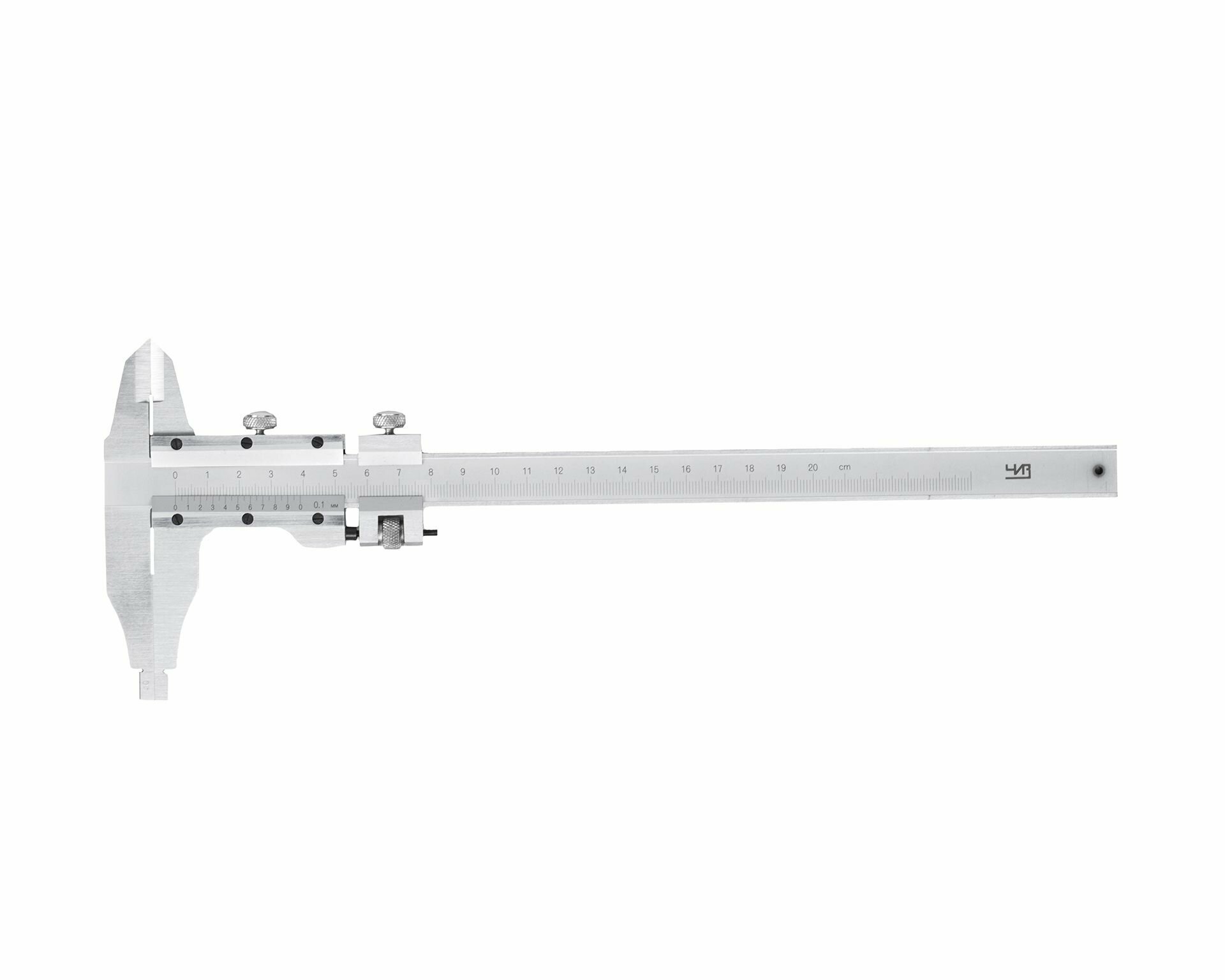 Штангенциркуль ШЦ-2-300 0.1 губ.60 мм (грси №72189-18) ЧИЗ