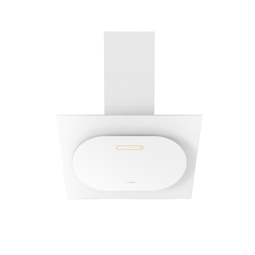 Вытяжка кухонная наклонная Comfee CHA611GW 60 см 3 скорости 900мч низкий уровень шума пятислойный фильтр LED освещение белое стекло 8990₽