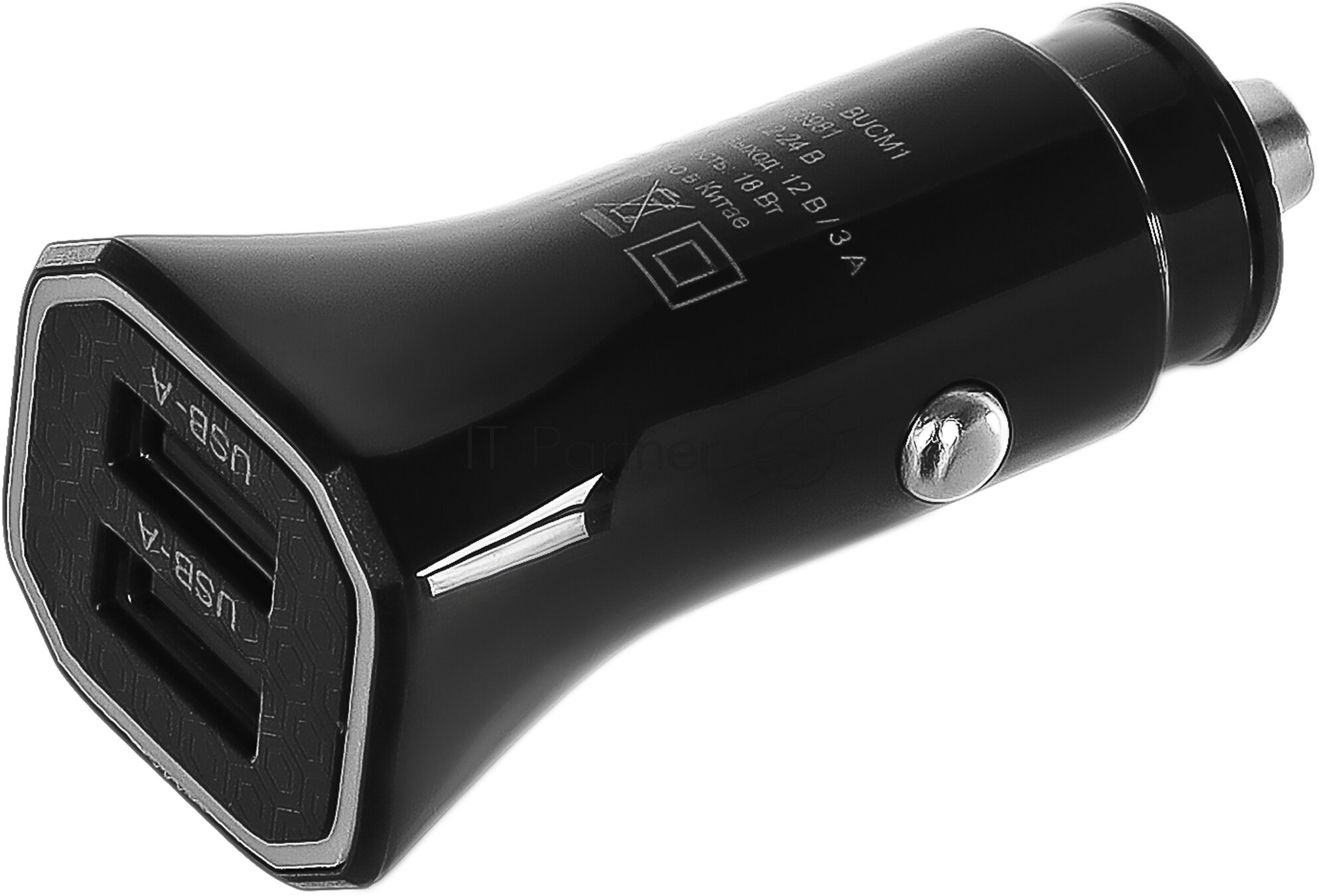 Автомобильное зар./устр. Buro BUCM1 черный (bucm18p200bk) - фото №15