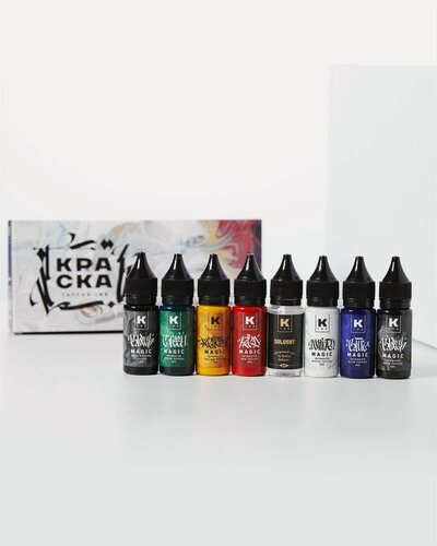 Изображение товара Краска Tattoo Ink сет "True magic" - 15 мл