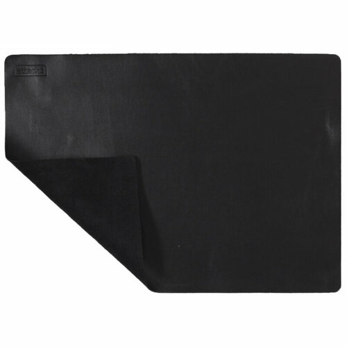 Коврик на стол Attache Selection 30х42см натуральная кожа Hand made черный 2659₽