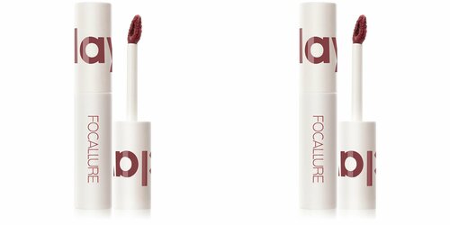 FOCALLURE Помада для губ жидкая Clay Pillowy Soft Liquid Lipstick тон 302, 2 г, 2шт.