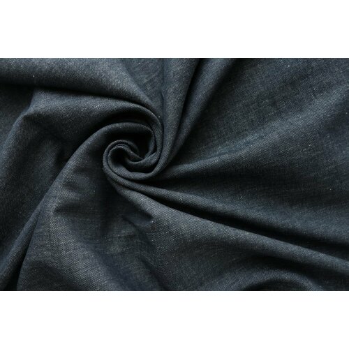 Ткань джинсовка из хлопка и льна