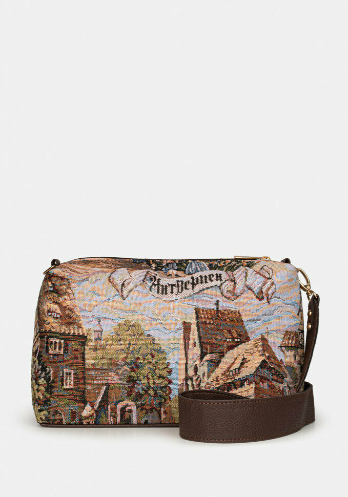 фото Сумка женская L-Craft 1491 Антверпен бежевая