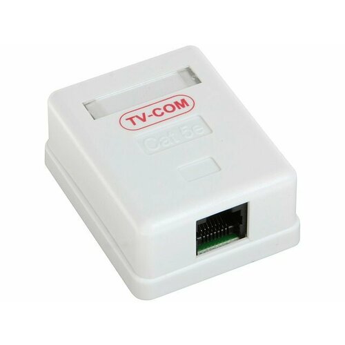 Розетка TV-COM Розетка RJ-45 (UTP) 5e кат.