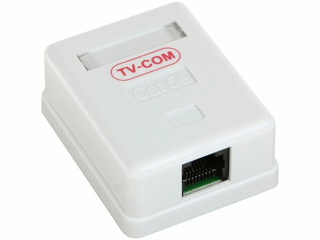 фото Розетка TV-COM Розетка RJ-45 (UTP) 5e кат.