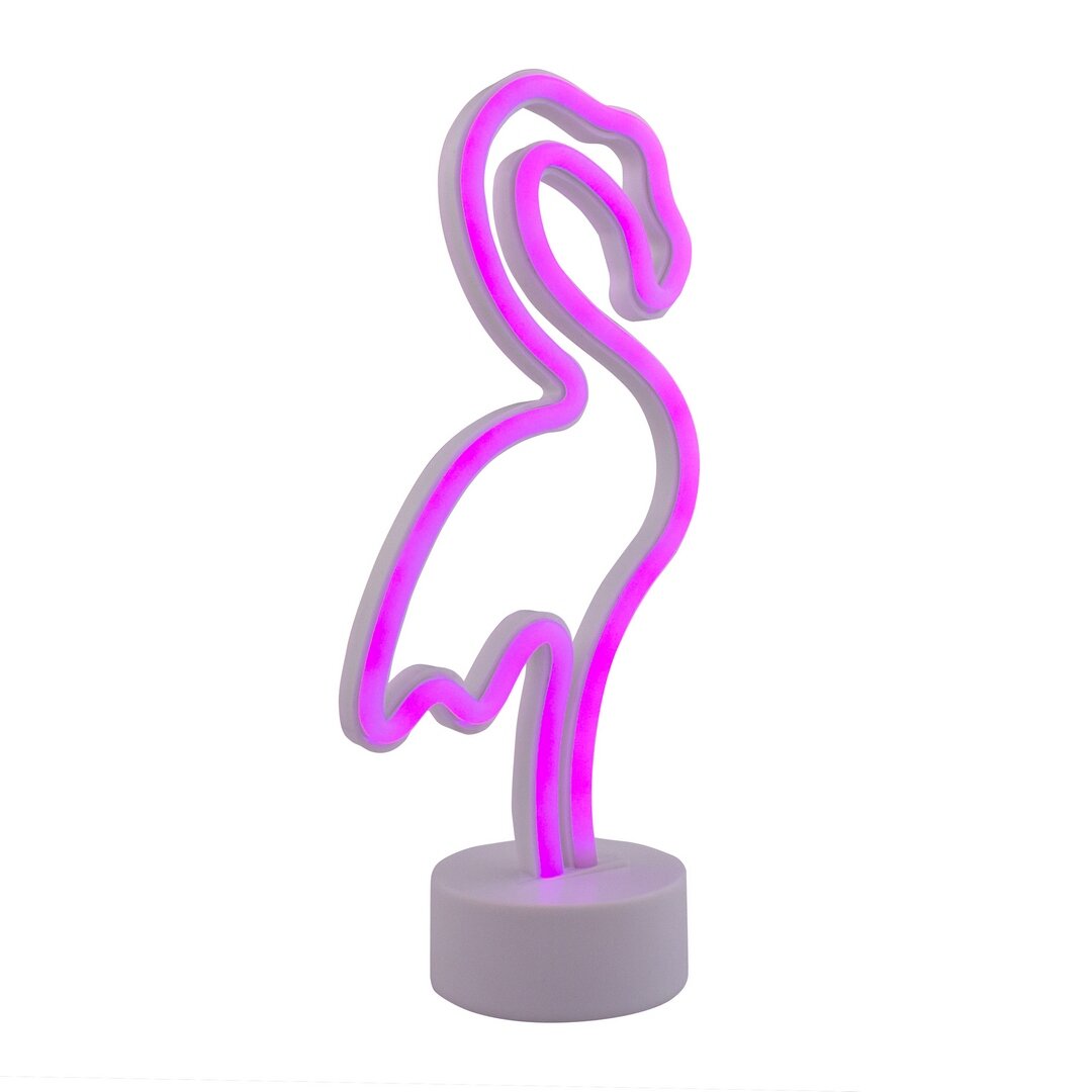 Ночник светодиодный Старт Neon Фламинго на батарейках - фотография № 1
