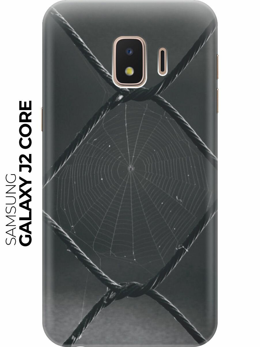 Силиконовый чехол Паучок на Samsung Galaxy J2 Core / Самсунг Джей 2 Кор