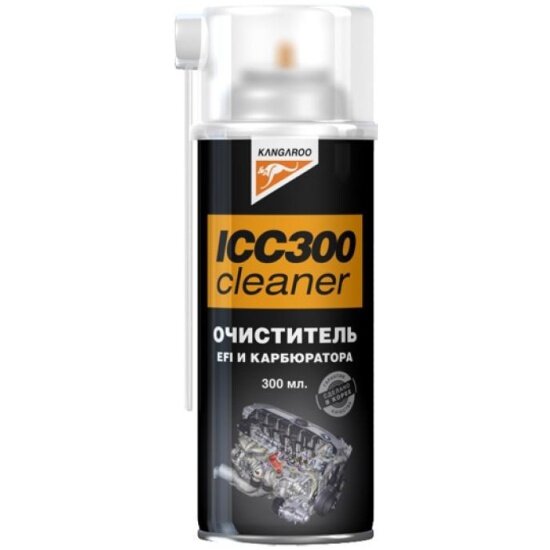 фото Очиститель EFI и карбюратора KANGAROO ICC300, 300 мл