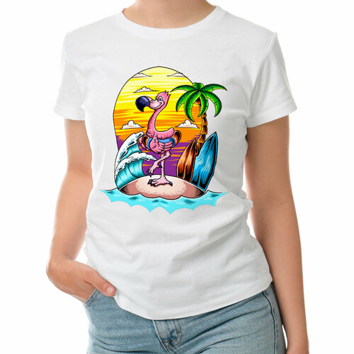 фото Футболка roly, размер s, белый