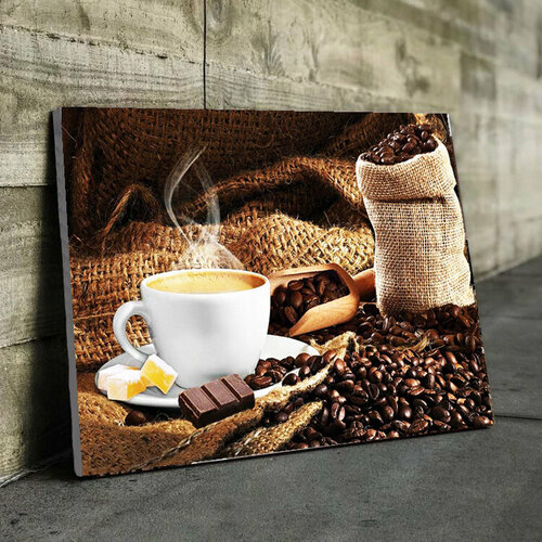 Алмазная мозаика на деревянном подрамнике 33х43 см